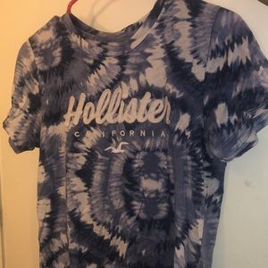 Hollister tee tie-dye